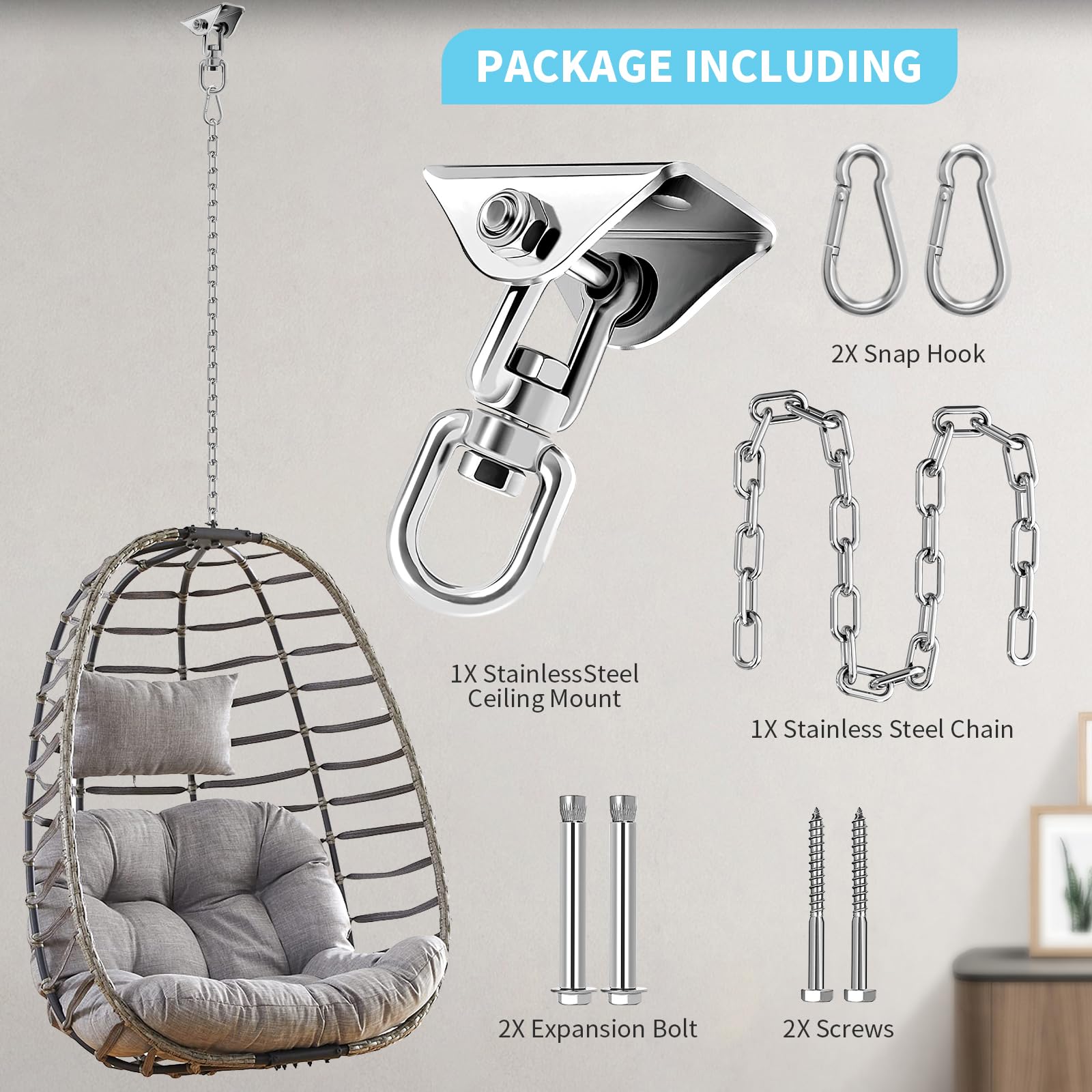 Amazon.co.jp: Morzejar ハンモックハンギングキット スイング